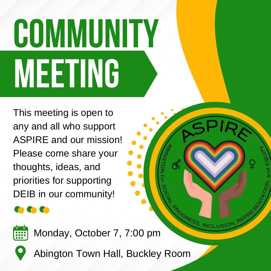 Community Meeting of ASPIRE Supporters