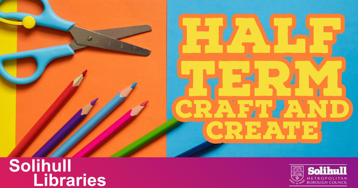 Half Term Craft and Create at Meriden Library