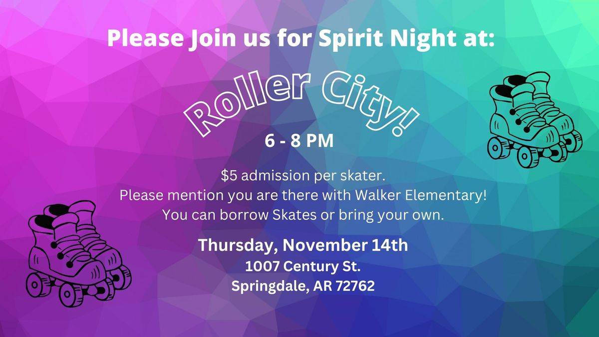 Walker Roller City Skate Night!