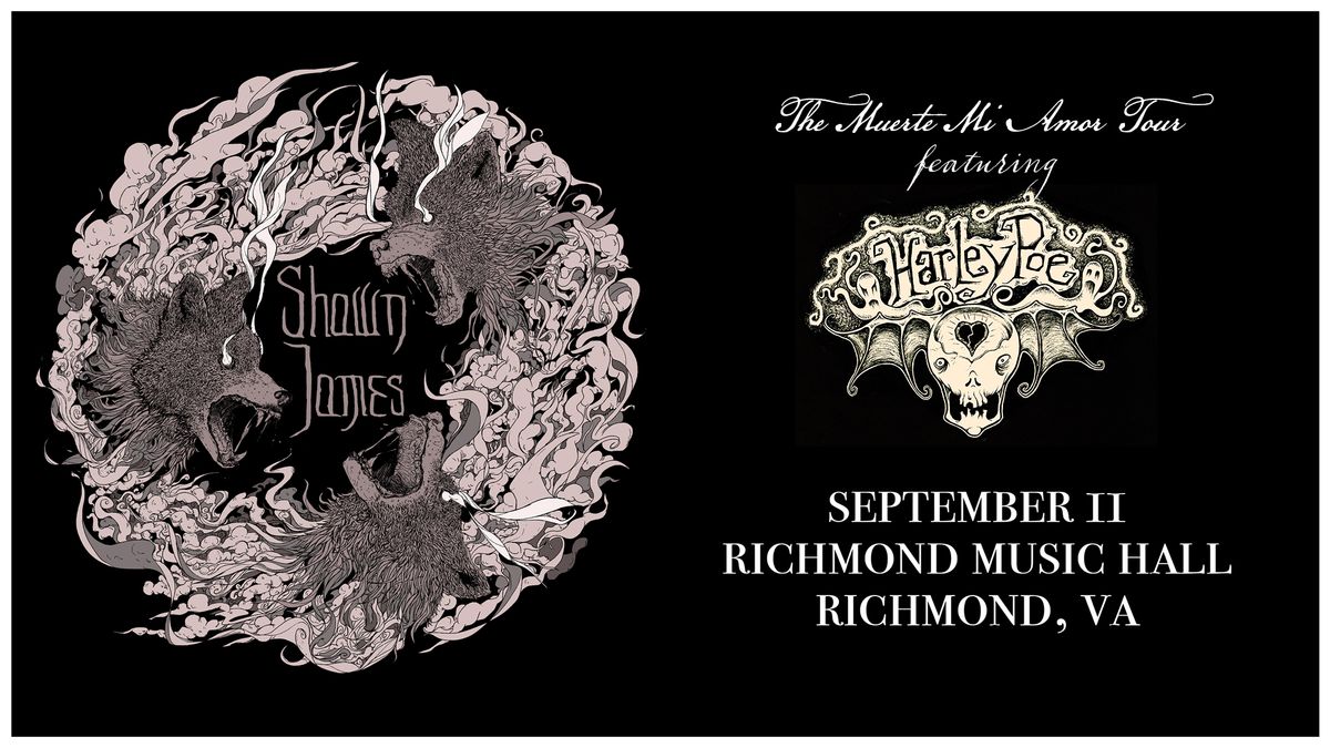 Shawn James w\/ Special Guest Harley Poe at Richmond Music Hall 9\/11\/24