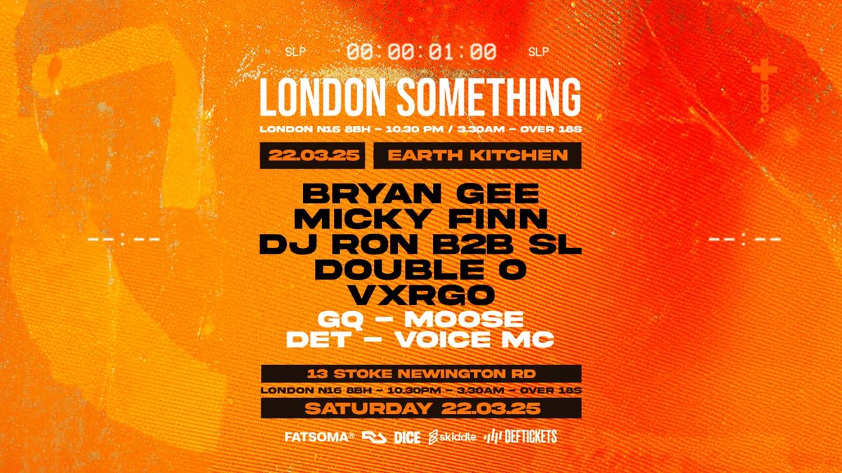 London Something: Jungle DnB night in the Heart of Hackney