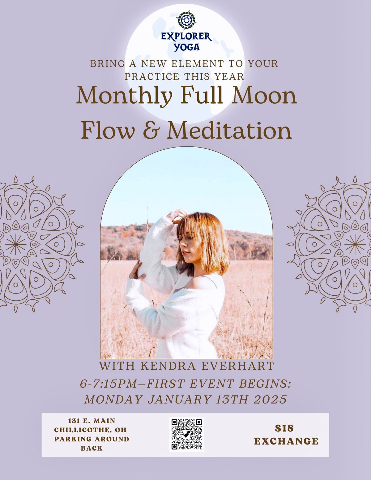 Monthly Full Moon Flow and Meditation 