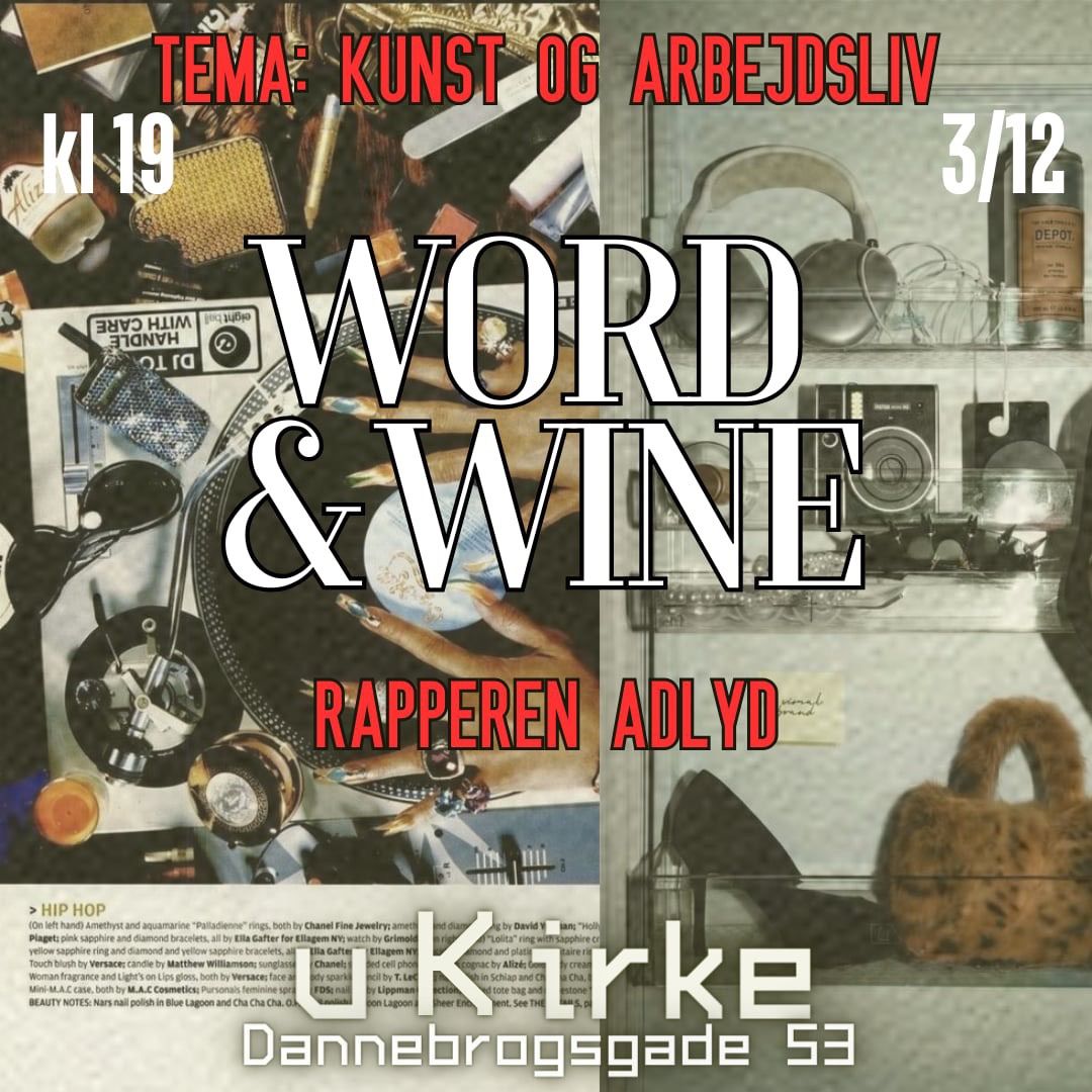 Word&Wine \/\/ Vin, Poesi og Performance