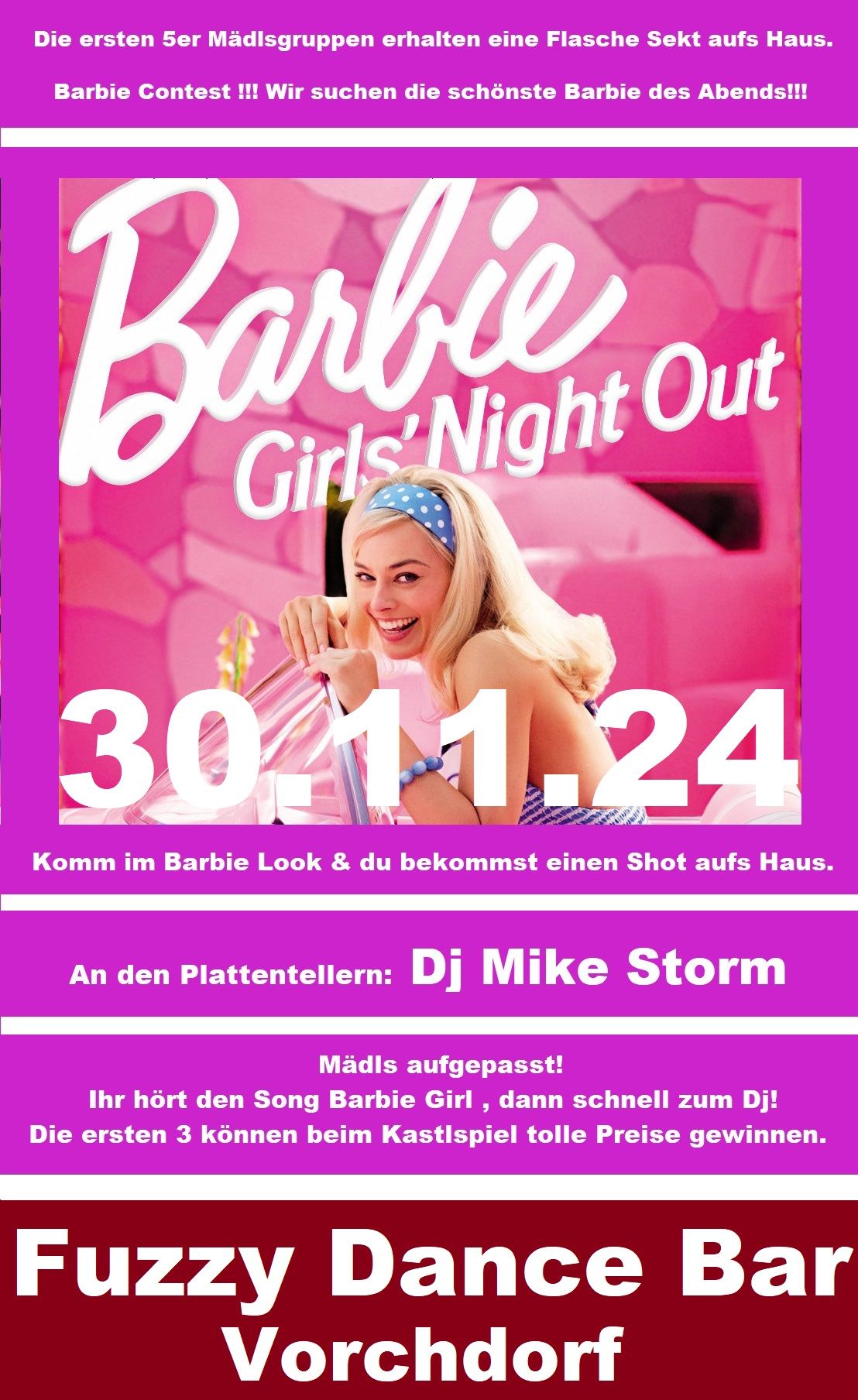 Barbie Girls` Night Out Party XXL