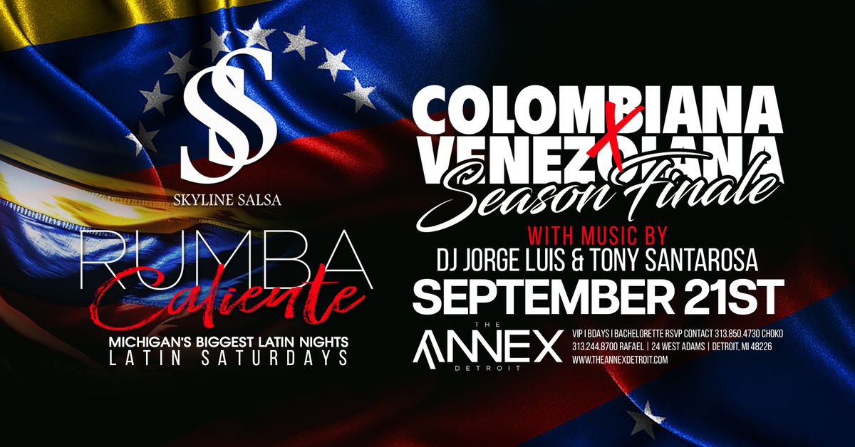 Rumba Caliente Presents Colombiana x Venezolana Season Finale on Sept 21