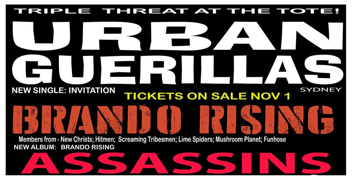 Triple Threat (Urban Guerillas + Brando Rising + Assassins)