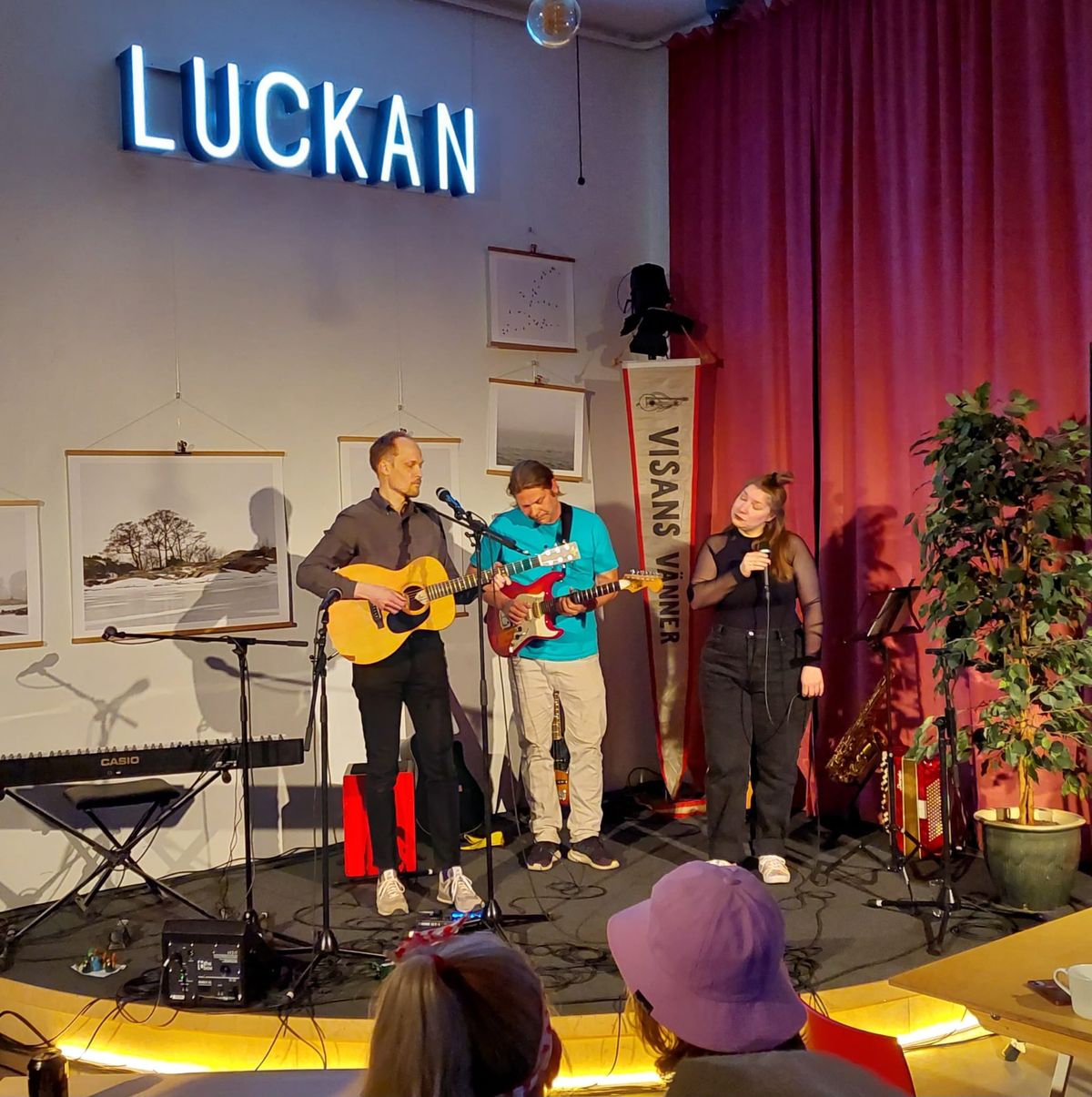 Luckan Live: \u00d6ppen Scen med Visans V\u00e4nner