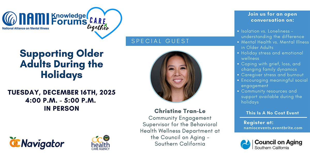 NAMI Care Together: Supporting Older Adults During the Holidays