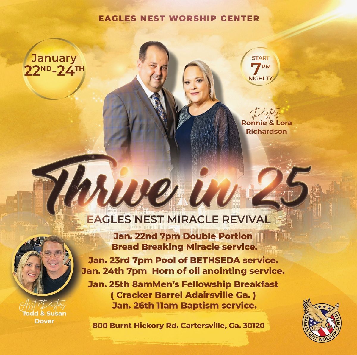 EAGLES NEST THRIVE IN 25 REVIVAL 