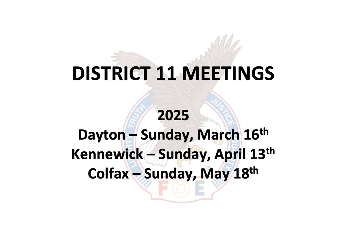 Kennewick District 11 Meeting