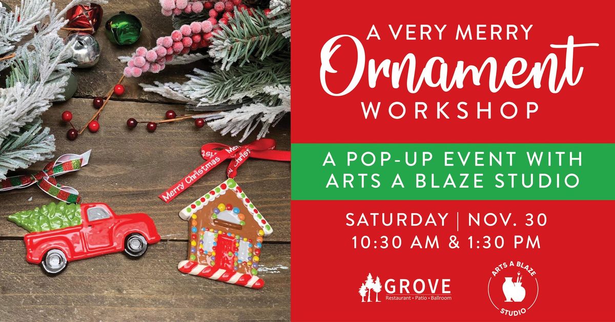 A Very Merry Ornament Workshop