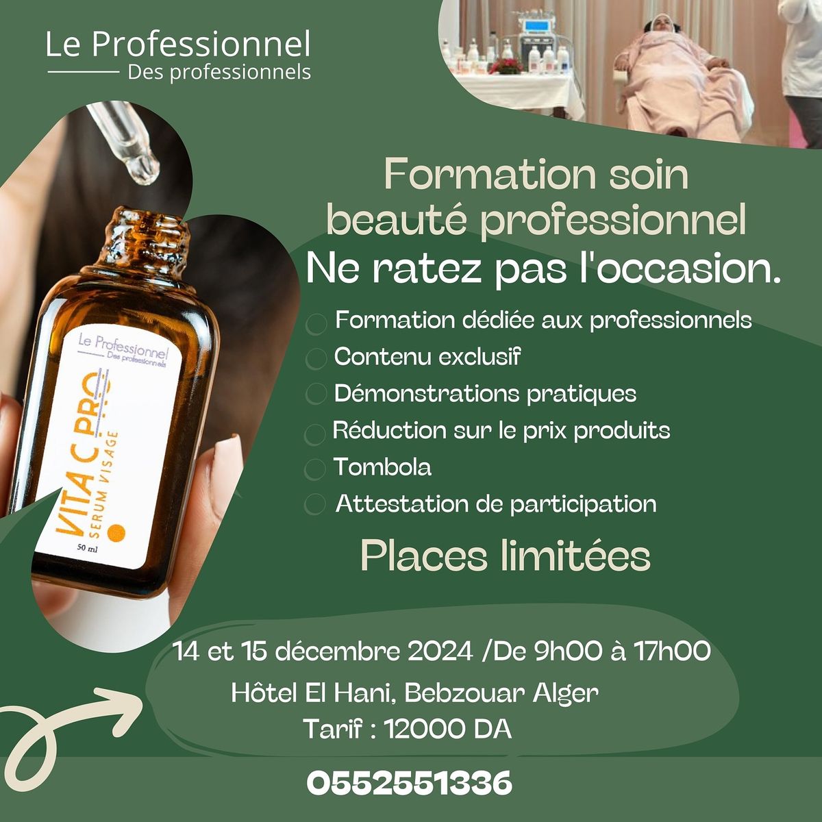 Formation en soins de beaut\u00e9 professionnelle 