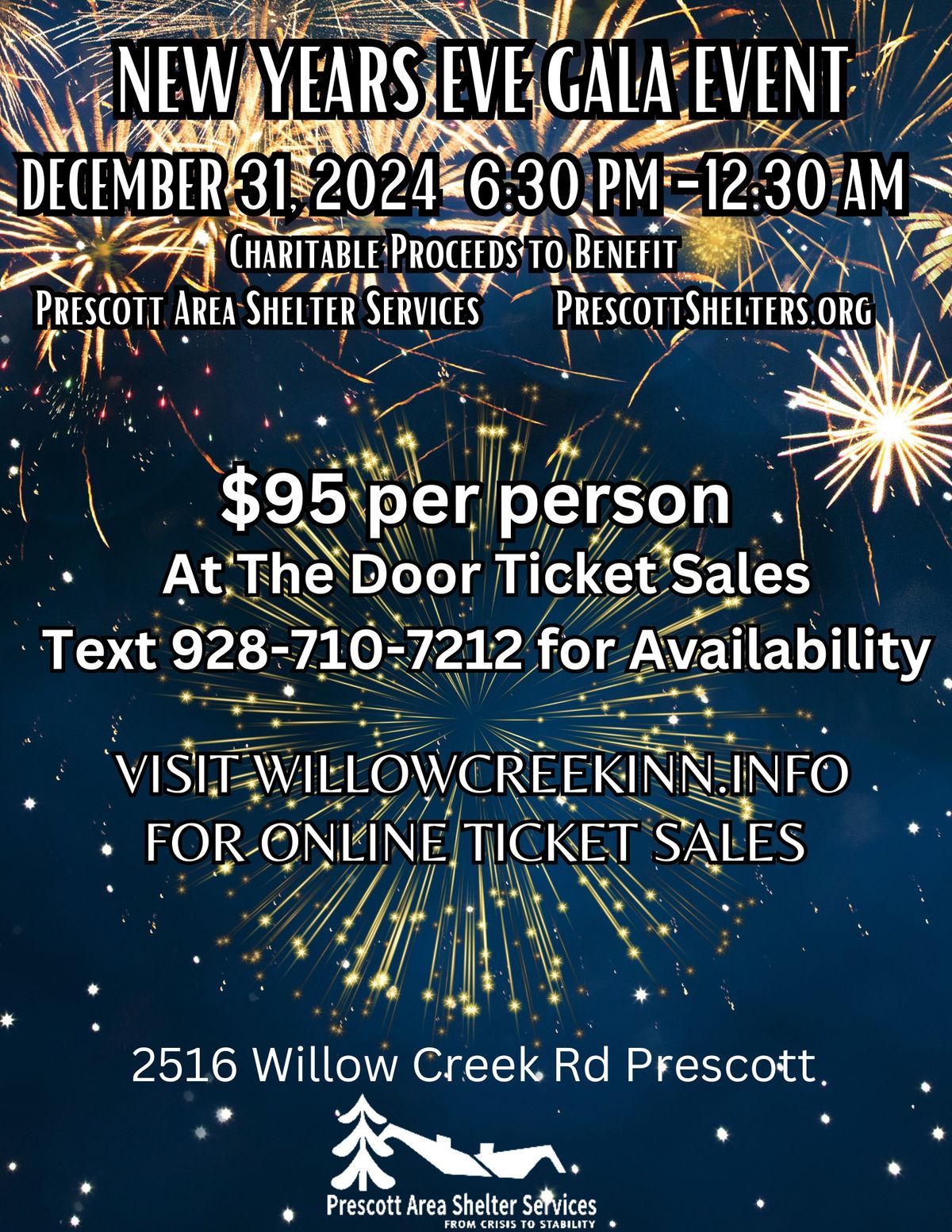 NYE Charity Gala Event