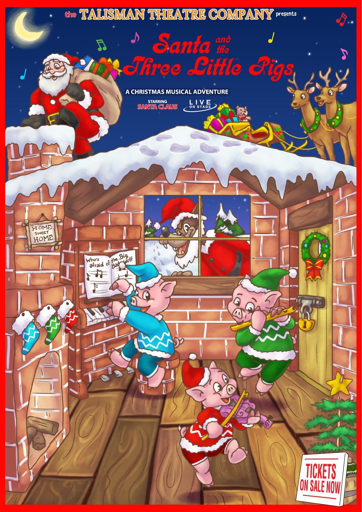 Santa & The 3 Little Pigs