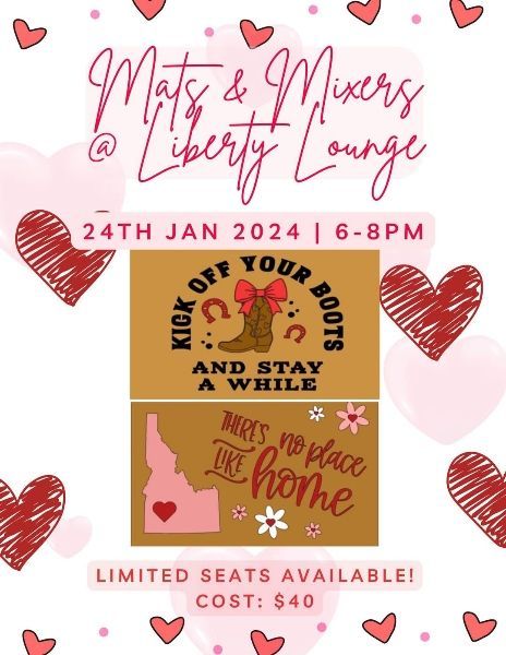 Liberty Lounge Valentines Doormat