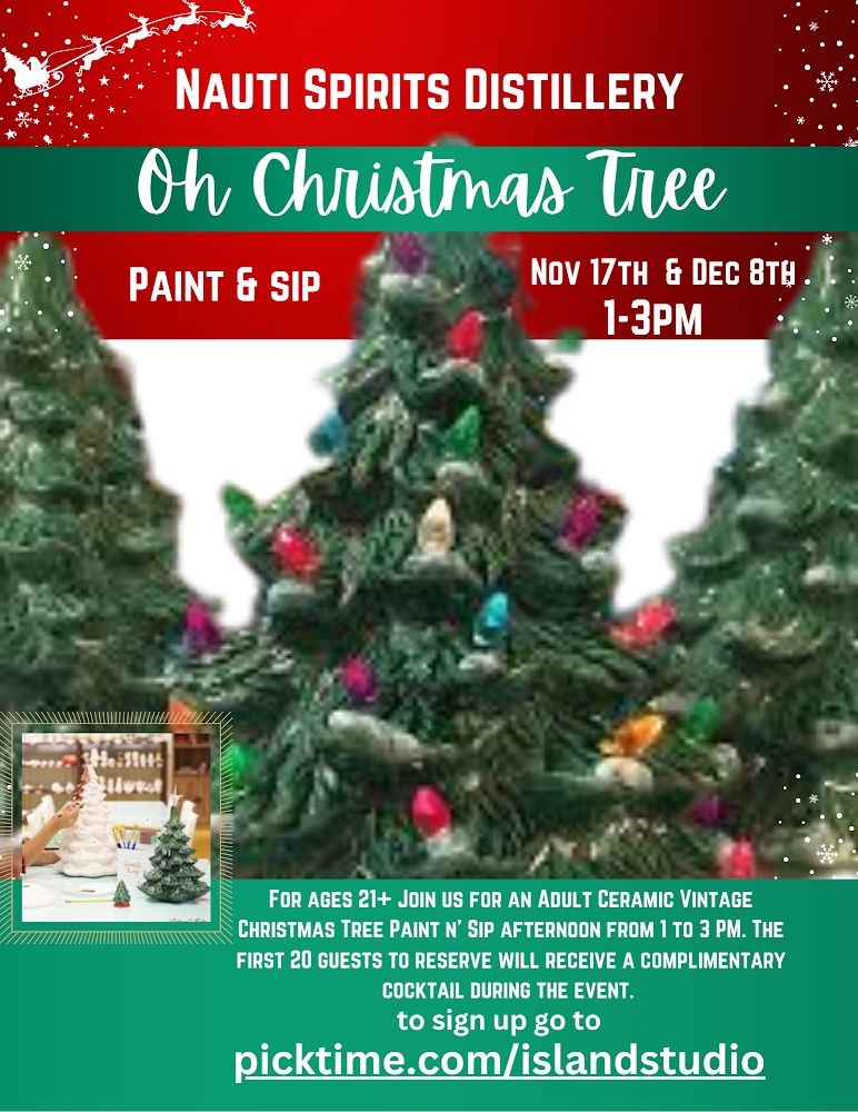 Oh Christmas Tree Paint & Sip