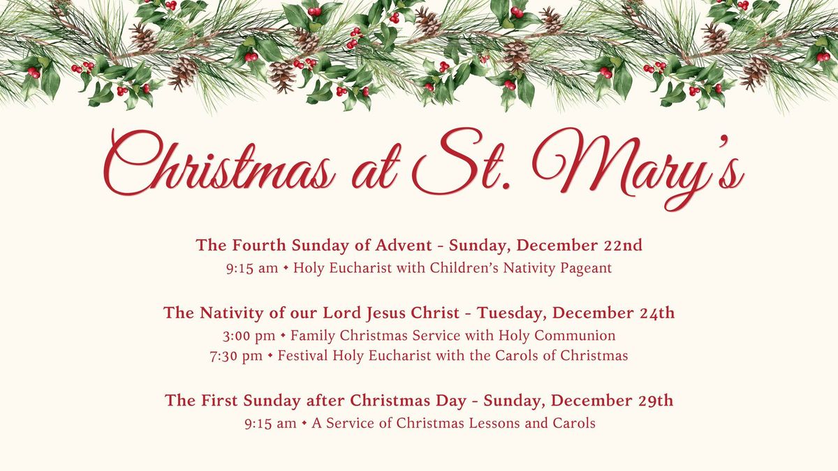 A Service of Christmas Lessons and Carols