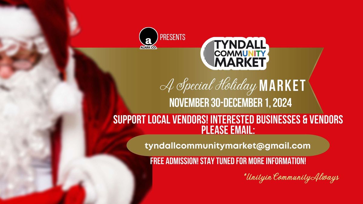 A SPECIAL HOLIDAY MARKET YEAR 3  - Nov 30 & Dec 1, 2024