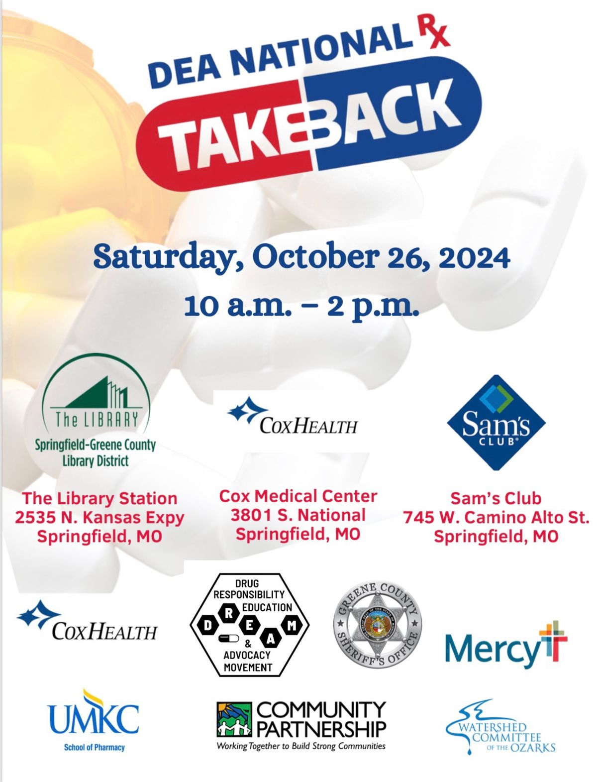 DEA National Takeback Day