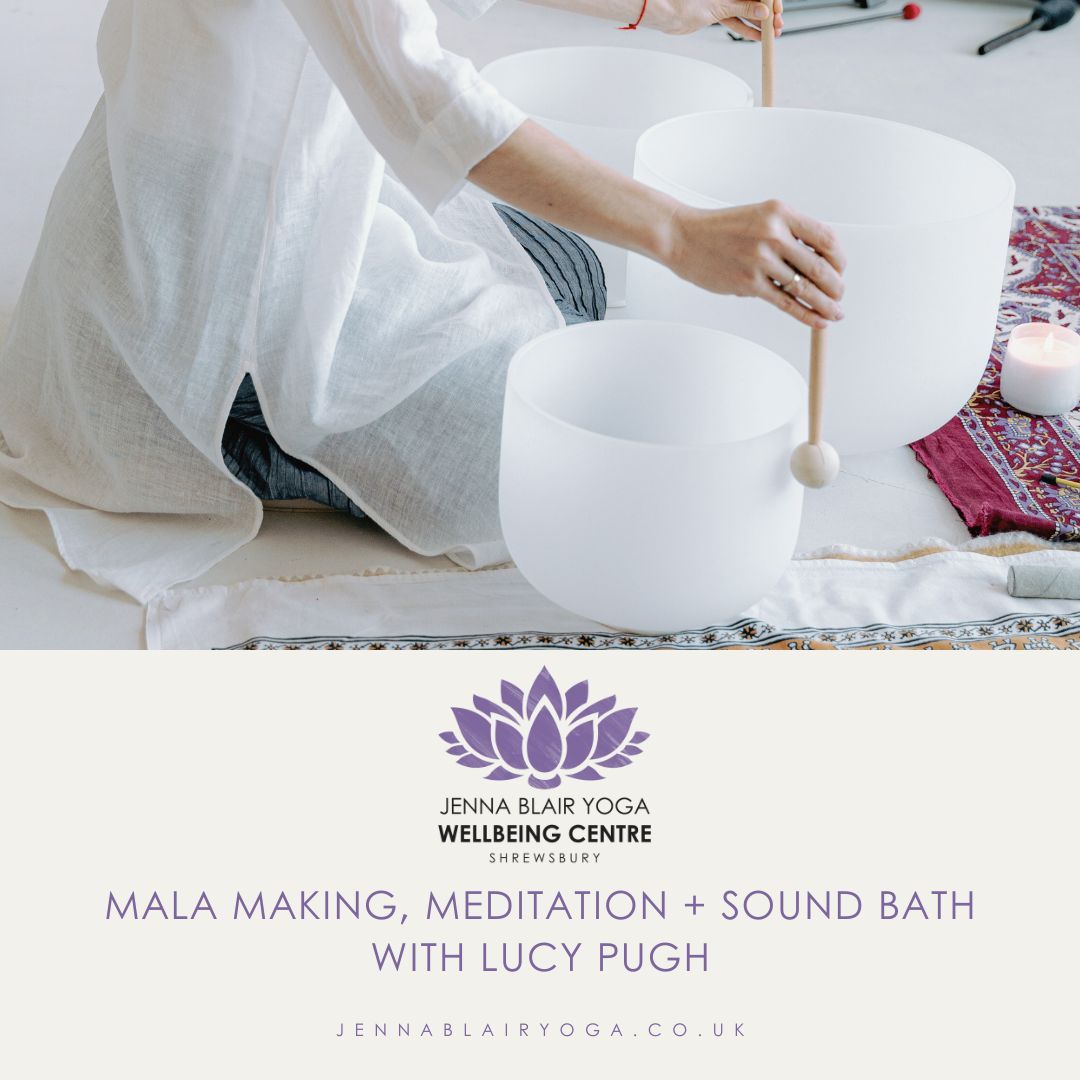 Slow Yoga Flow, Meditation and Sound bath with Lucy Pugh