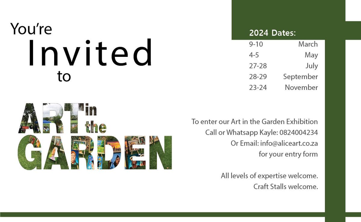 Art in the Garden 2024