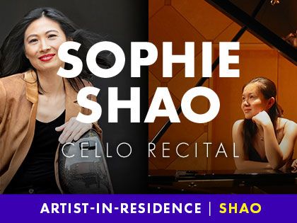 Festival Mozaic presents Artist-in-Residence: Sophie Shao, Cello Performance