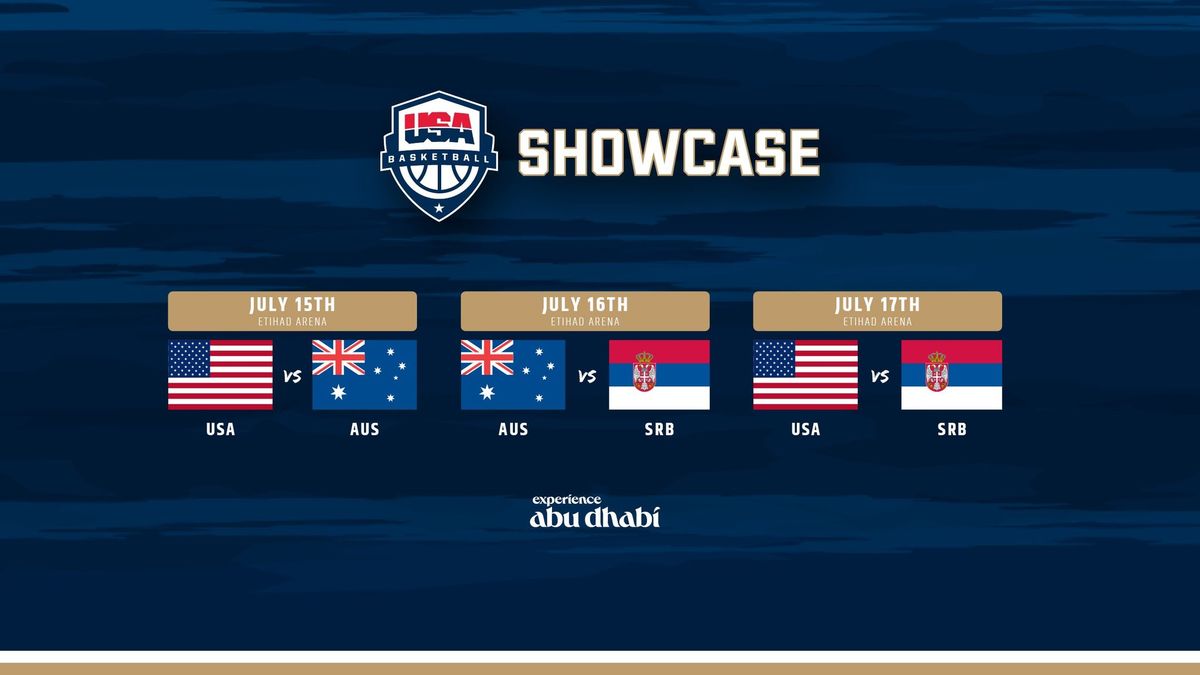 USA Basketball Showcase: USA vs Australia