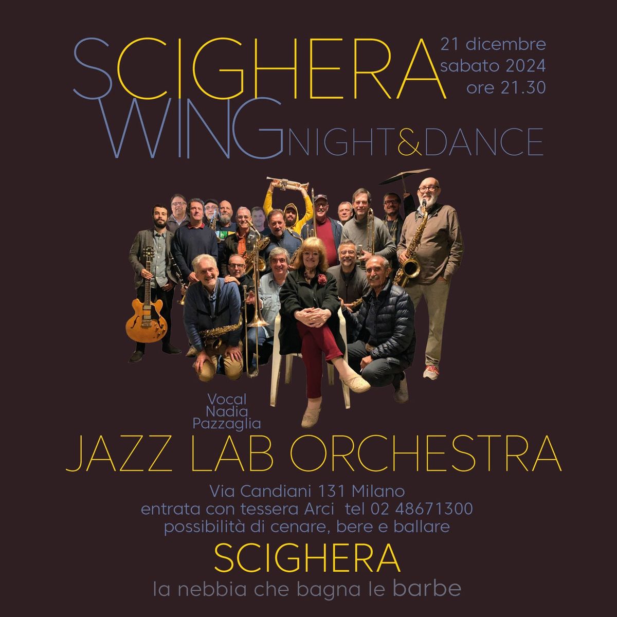 SCIGHERA SWING NIGHT AND DANCE