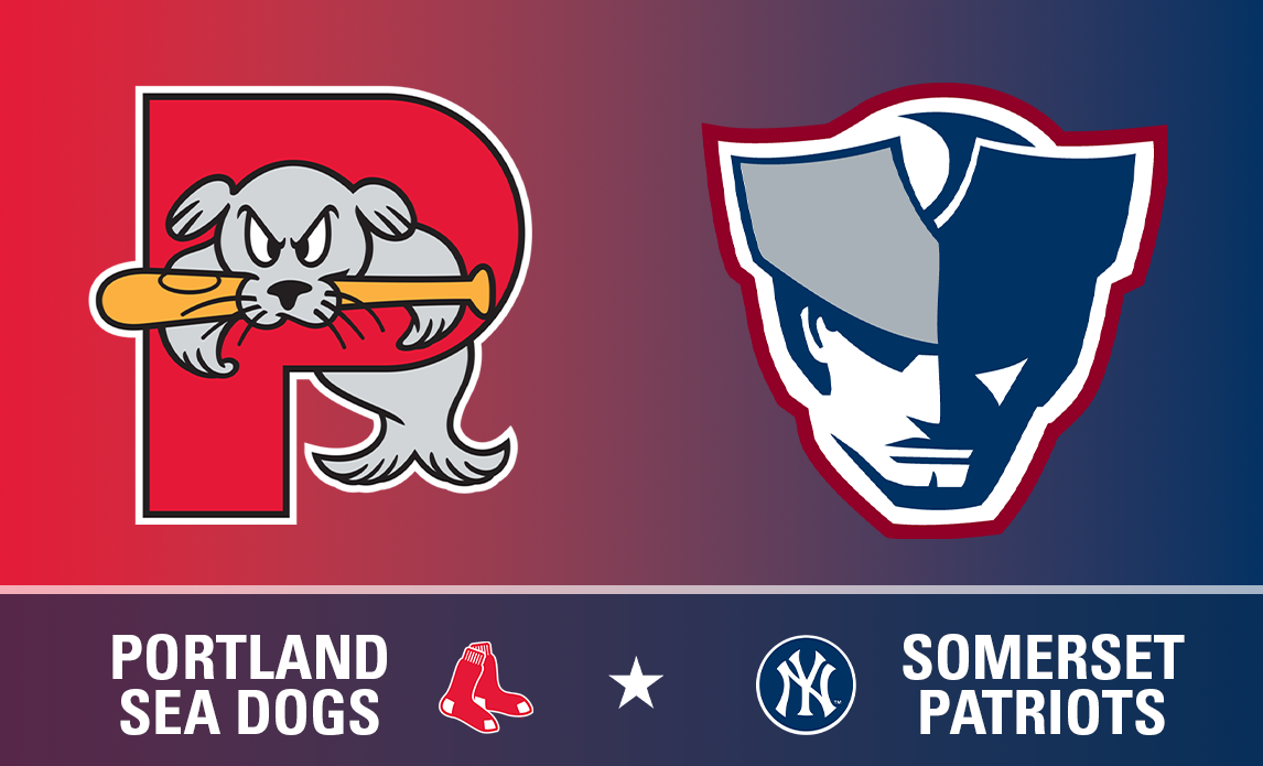 Portland Sea Dogs at Somerset Patriots at TD Bank Ballpark