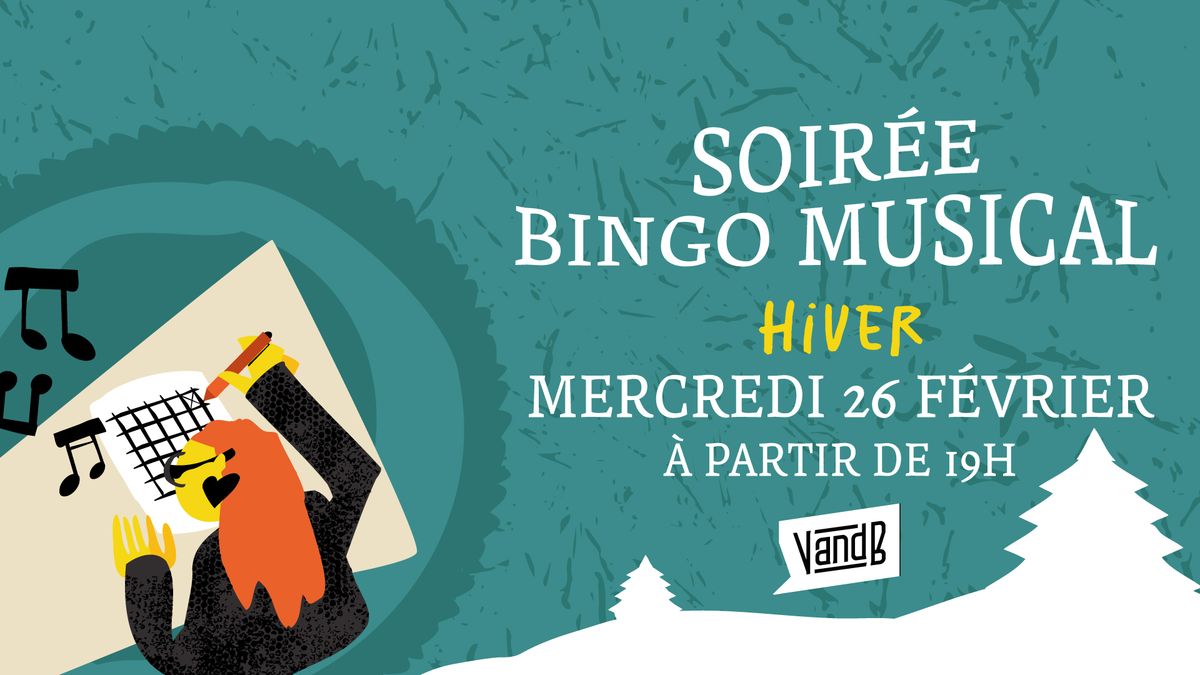 Bingo musical sp\u00e9cial hiver \u2744\ufe0f