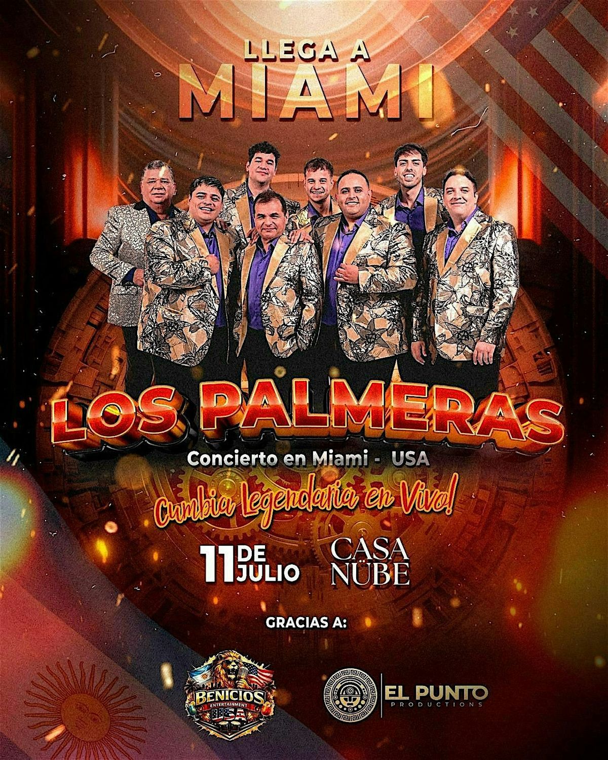 Los Palmeras en Miami en vivo 'Fiesta Mundial'