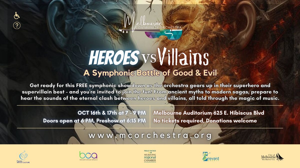 MCO Concert Series: Heroes vs Villains