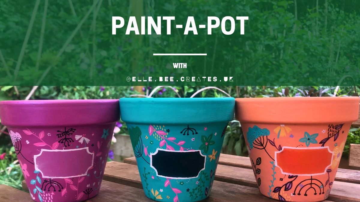 Paint a plant pot \ud83c\udfa8\ud83e\udeb4
