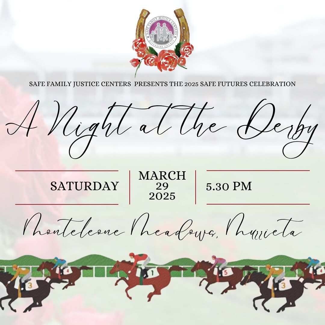 SAFE Futures Celebration - A Night at the Derby