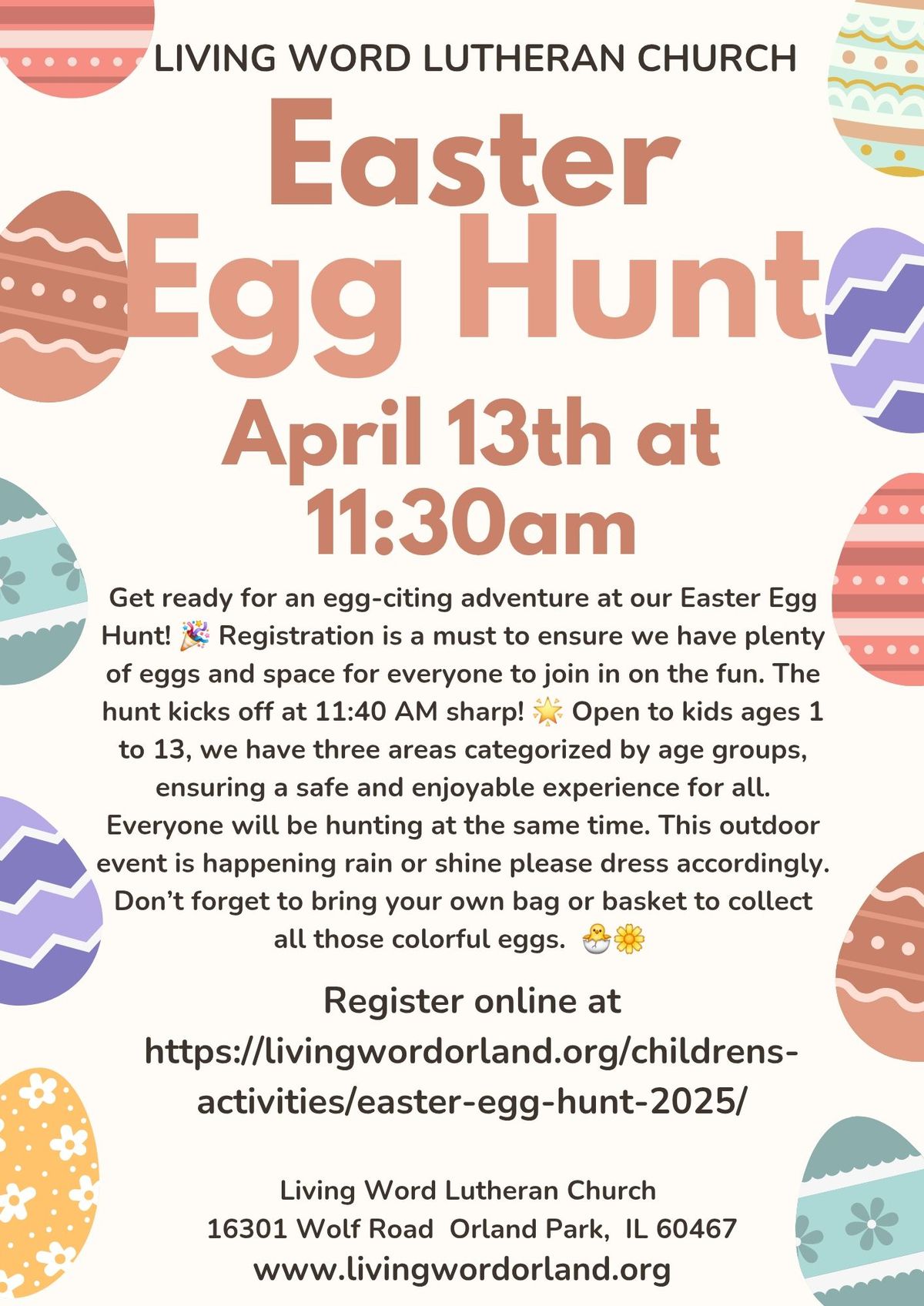 5th annual Easter Egg Hunt