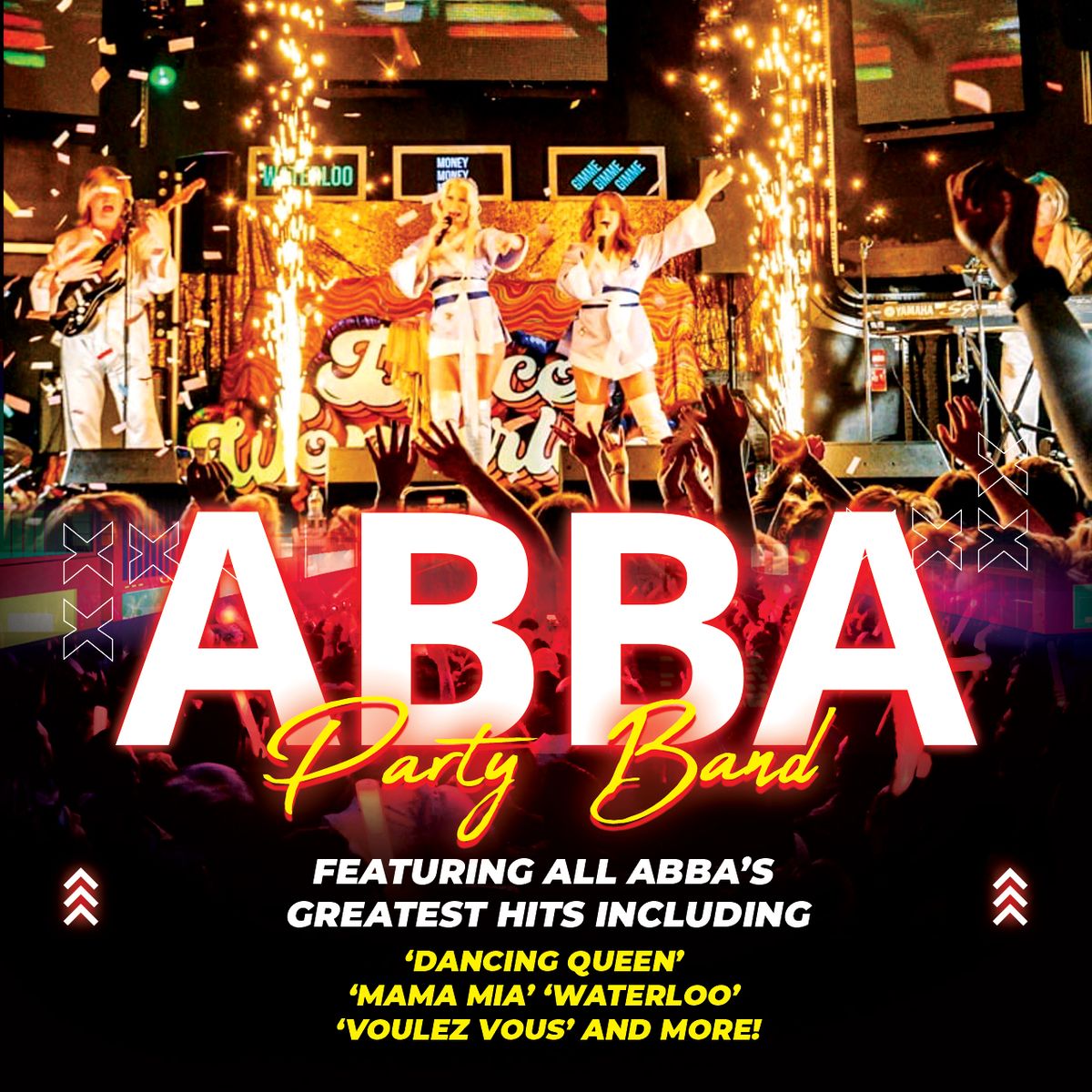 Abba Christmas Party Festive Tribute Night - Followed by After Party Disco until 12 Midnight