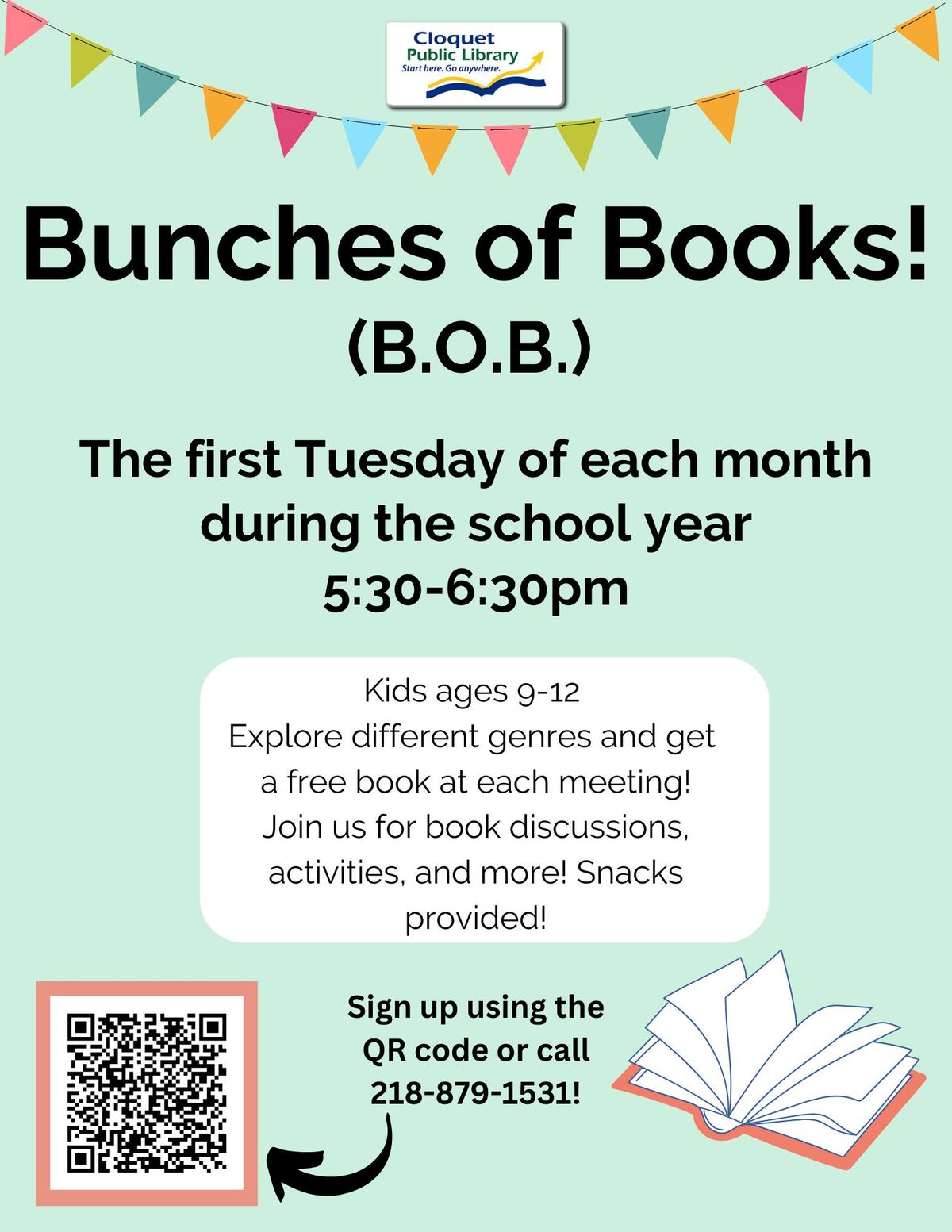 Bunches of Books (BOB) Book Club