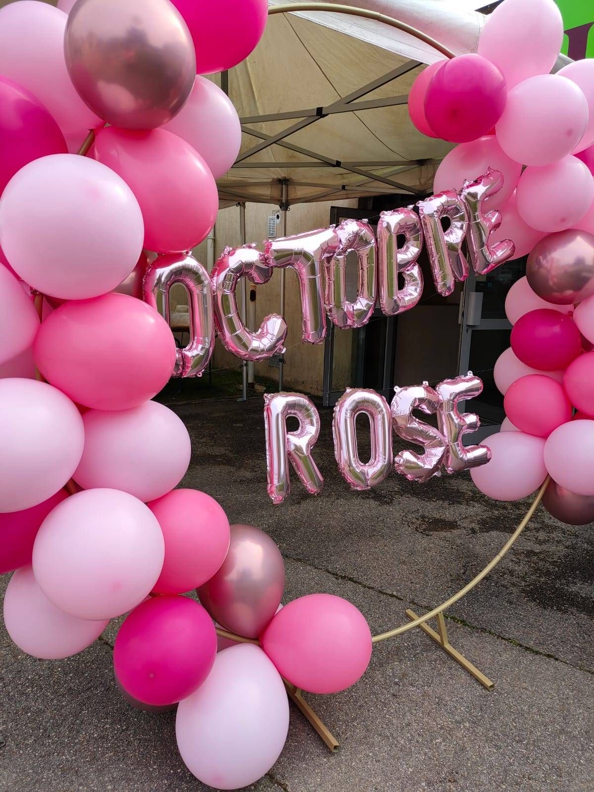  OCTOBRE ROSE \u00e0  SAINT-MARCELLIN par l'AssociationAVECC: journ\u00e9e festive, pr\u00e9vention, spectacle,