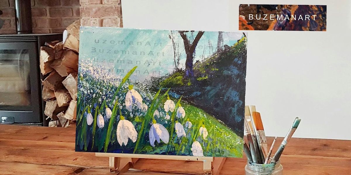 Painting workshop 'Snowdrops\u2019 &  Afternoon Tea @Kilnwick Percy Resort, York