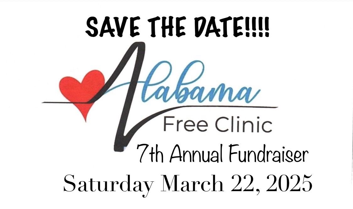 SEVENTH ANNUAL ALABAMA FREE CLINIC FUNDRAISER!!!!