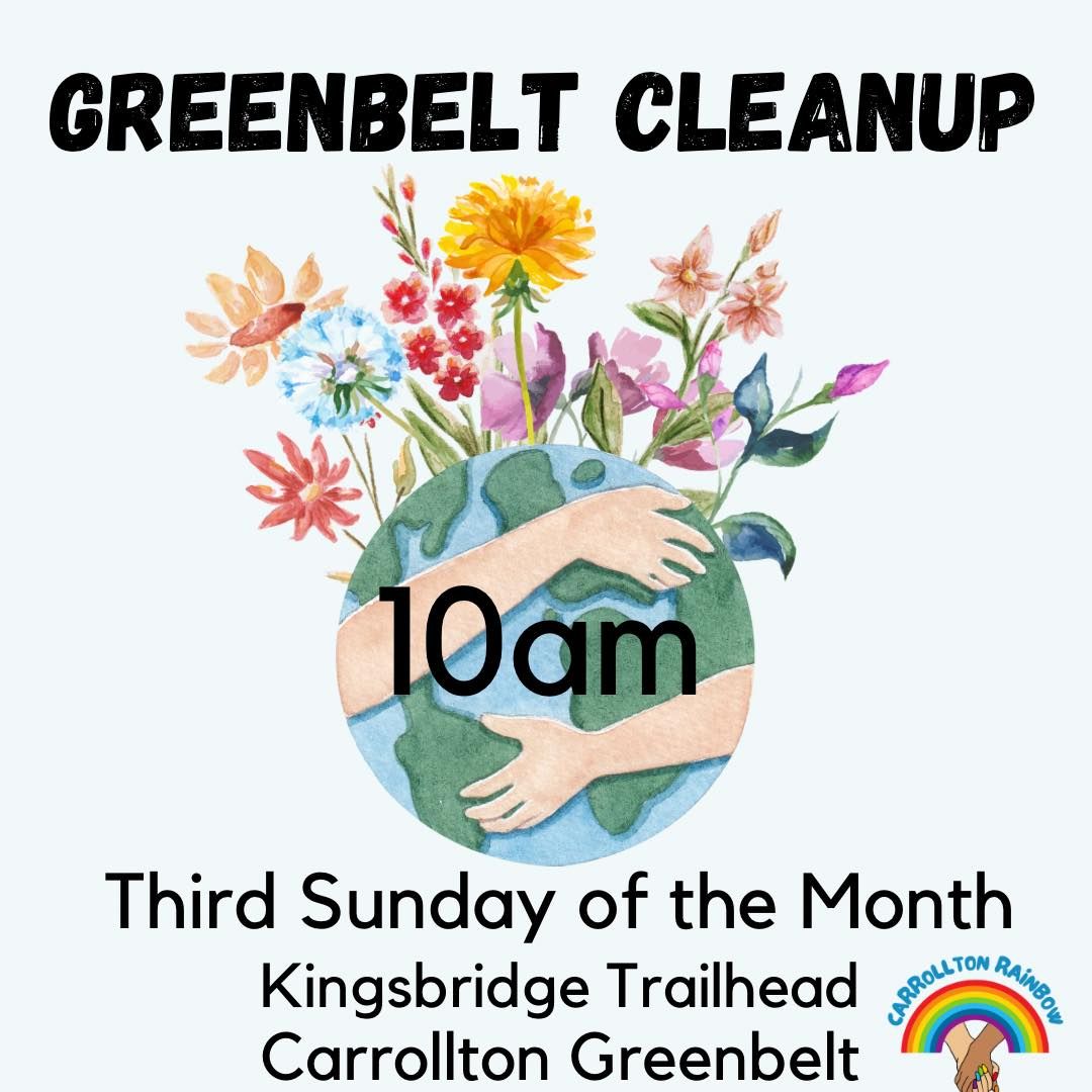 Carrollton Rainbow Greenbelt Cleanup