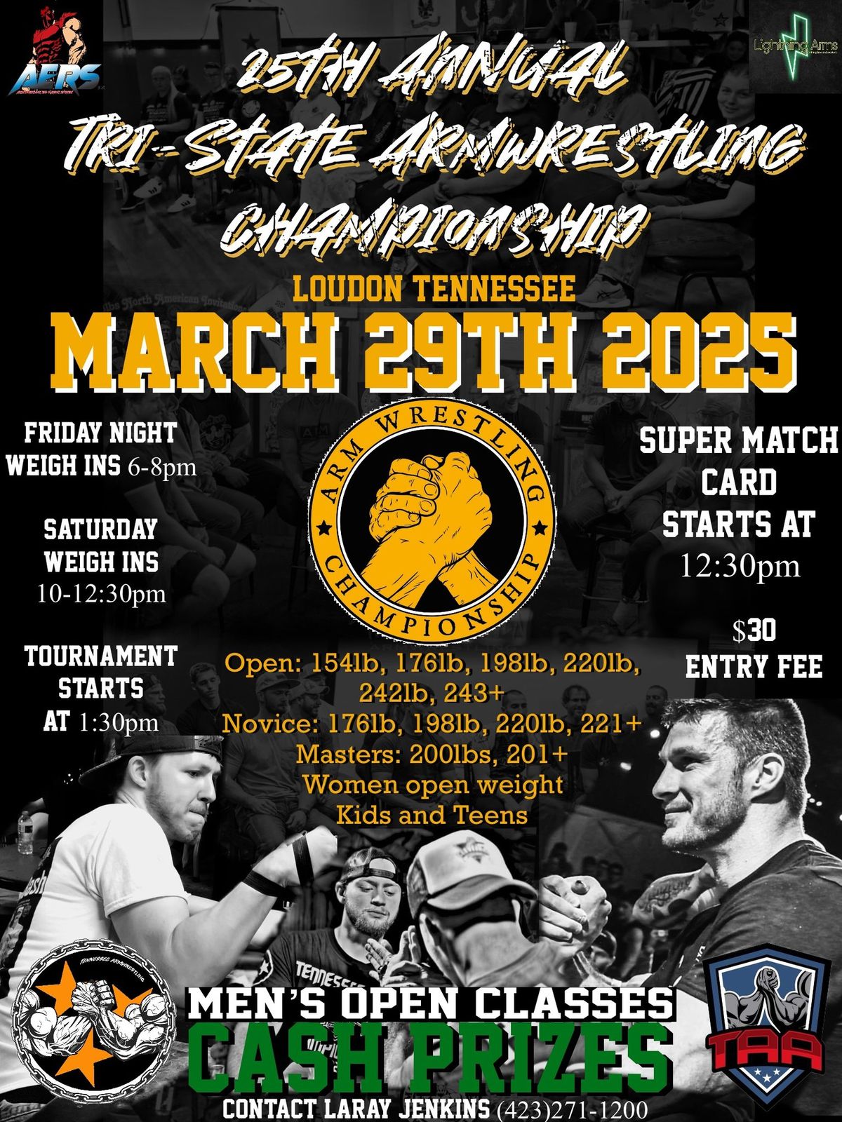 25th Annual Tri-State Armwrestling championship