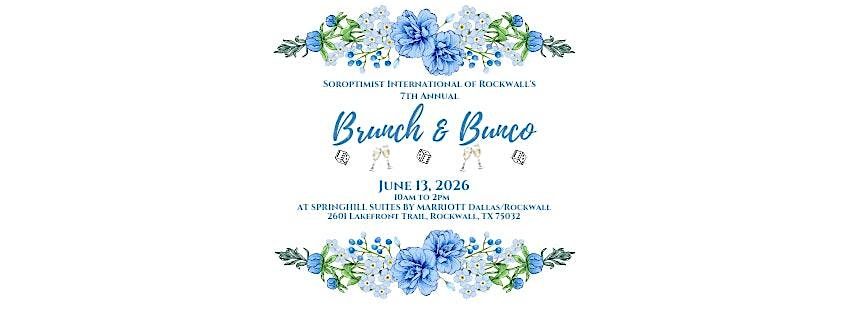 Brunch & Bunco - JUNE 13, 2026