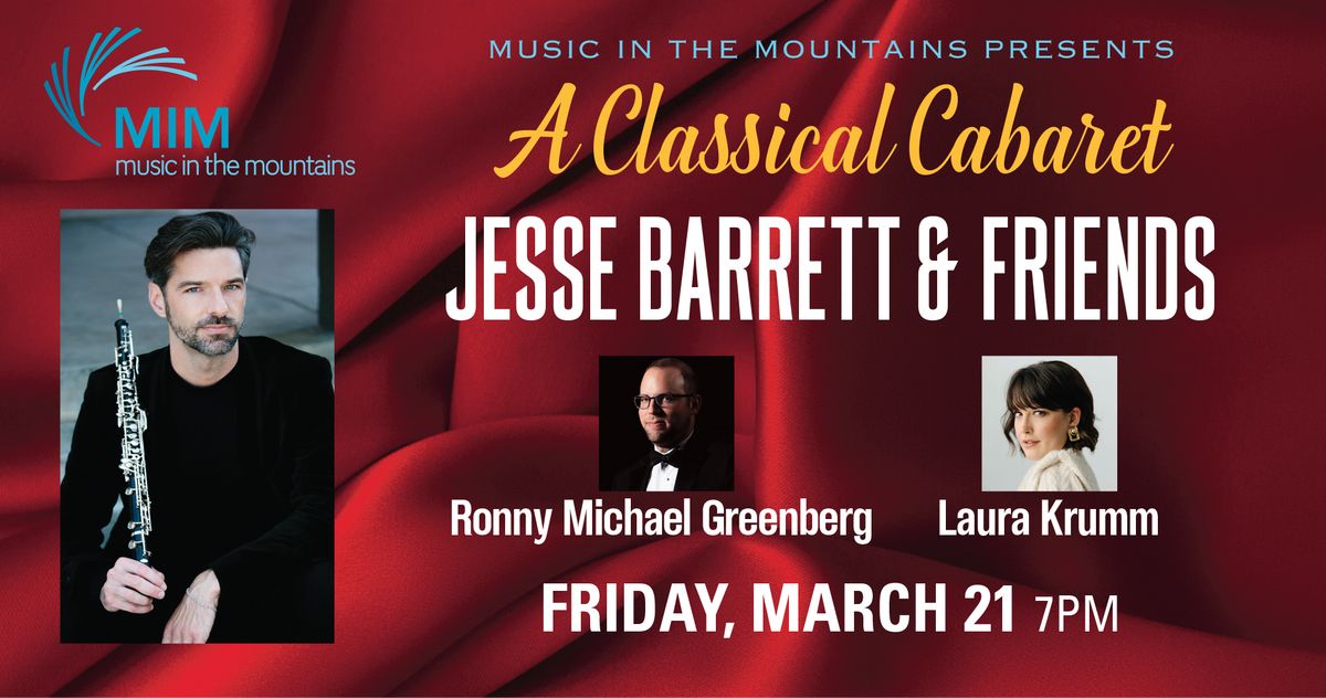 A Classical Cabaret with Jesse Barrett and Friends