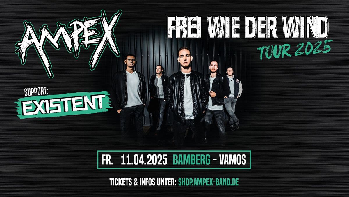 11.04.25 - BAMBERG - VAMOS - FREI WIE DER WIND TOUR 2025\n\n