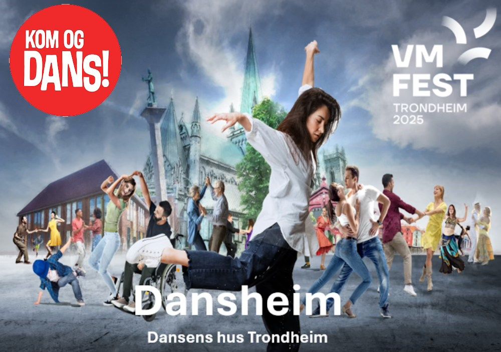 VM-FEST Dansheim and Kom og dans Trondheim: Dance courses in swing and latin dance! 