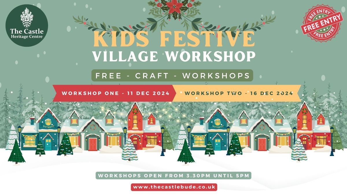 Kids Festive Village Workshops