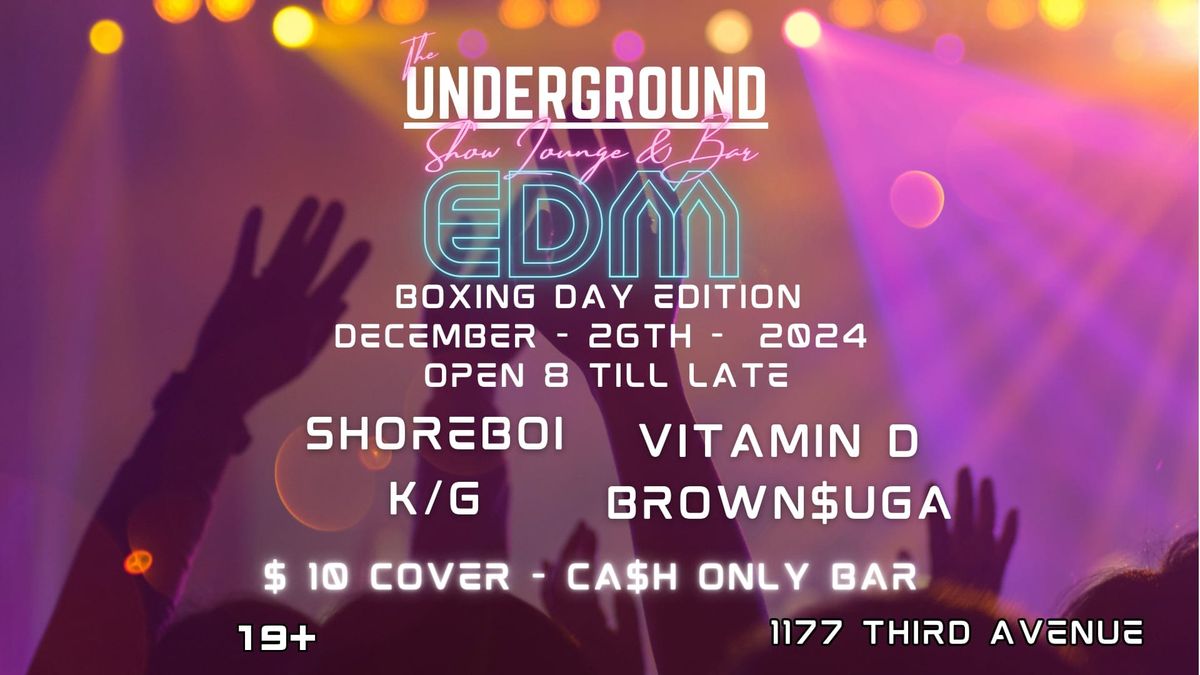 EDM Boxing Day Edition