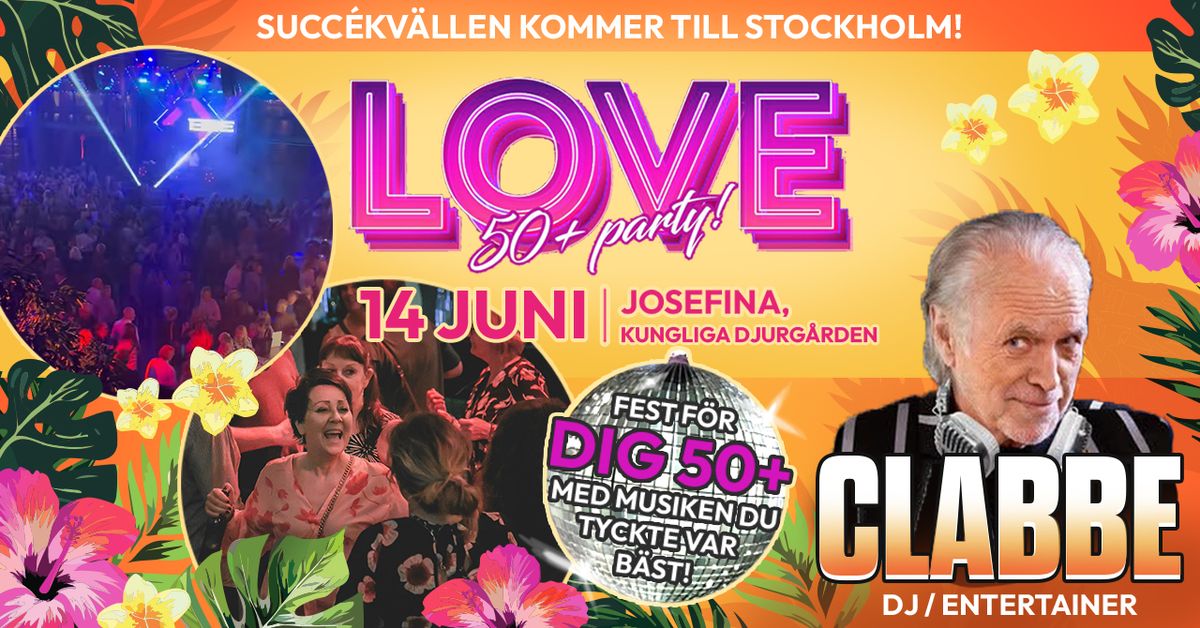 Love 50+ party Stockholm