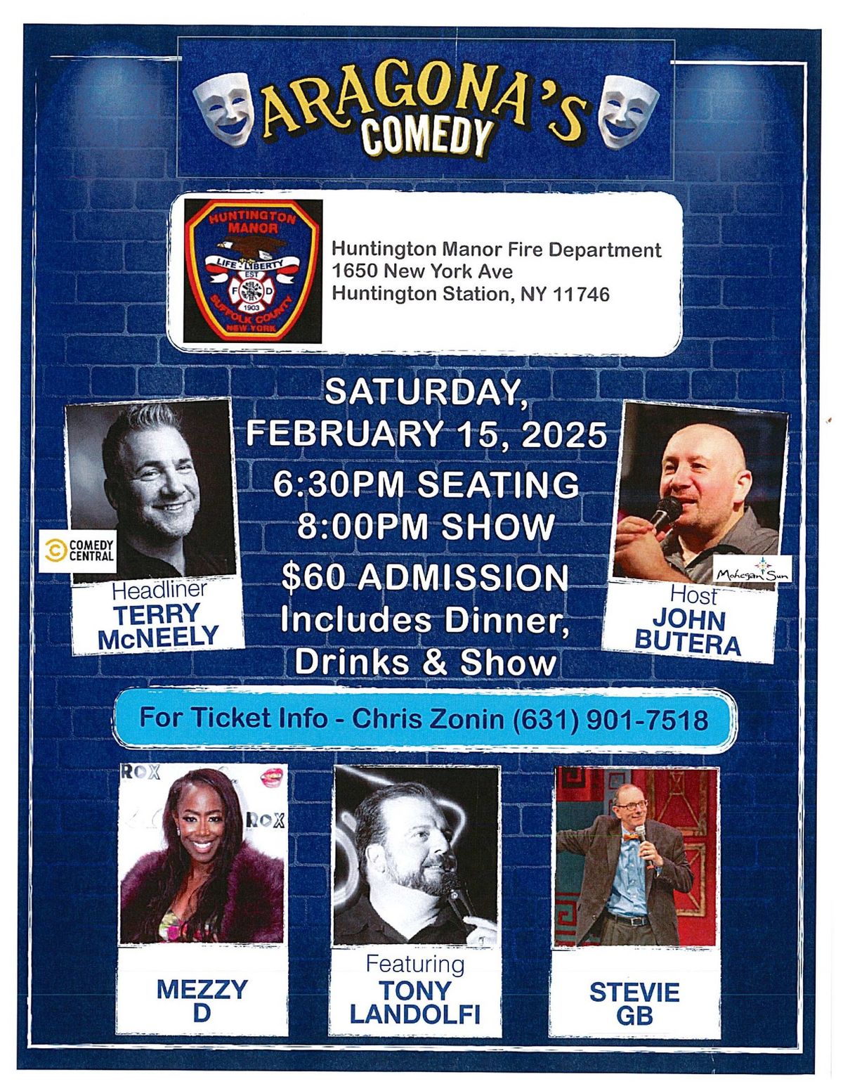 Hook and Ladder Company Comedy Show